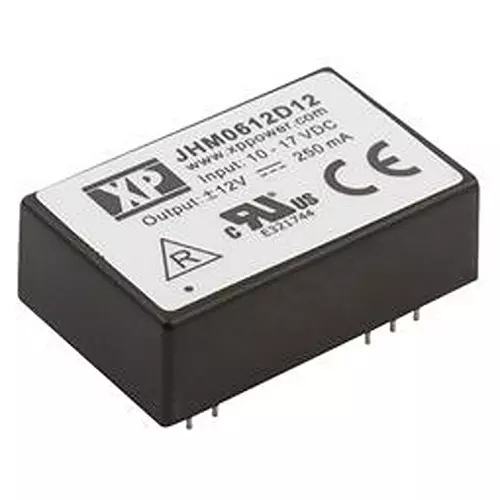 XP POWER Dc-Dc Converter, Medical, 12 V, 0.5A, JHM0612S12