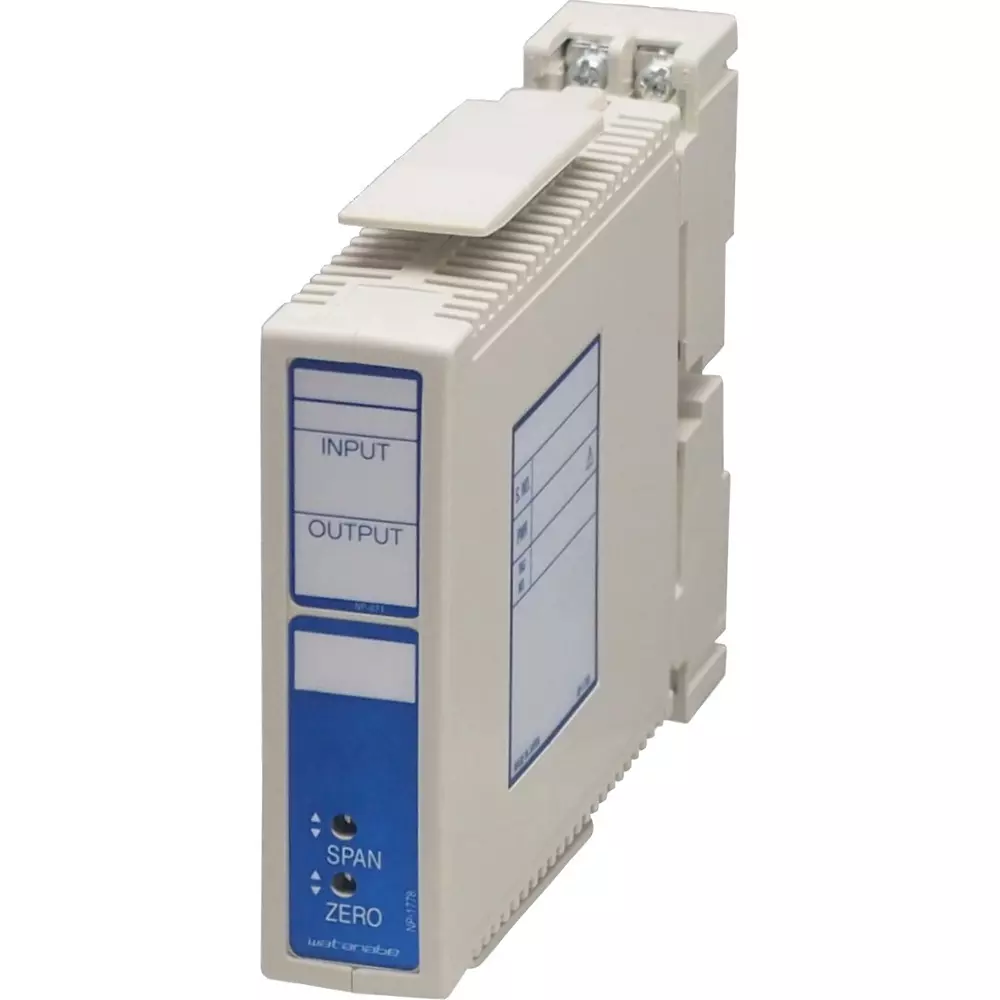 Watanabe Electric Resistance Temperature Converter DC 0 to 20 mA 1st Output Signal, WGP-PC-13G-8