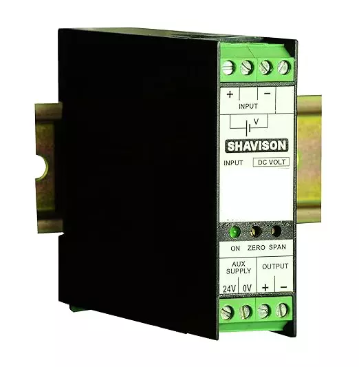 Shavison Single Output Analog Signal Converter 22.5 mm Slim 4 - 20 mA Output 0 to 800° C Input Temperature, AS746-320