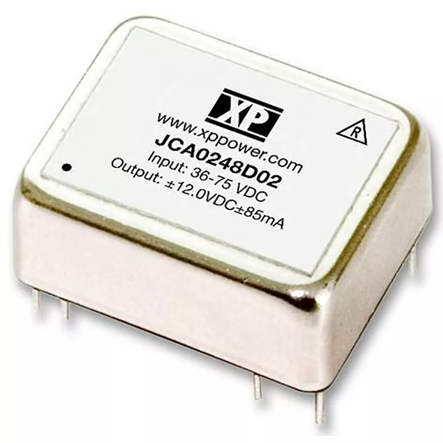 XP POWER Converter, Dc/Dc, 1O/P, 2 W, 5V, JCA0224S05
