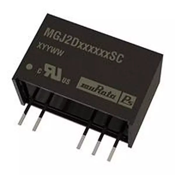 MURATA POWER SOLUTIONS Dc-Dc Converter, 2 O/P, 2W, MGJ2D152003SC
