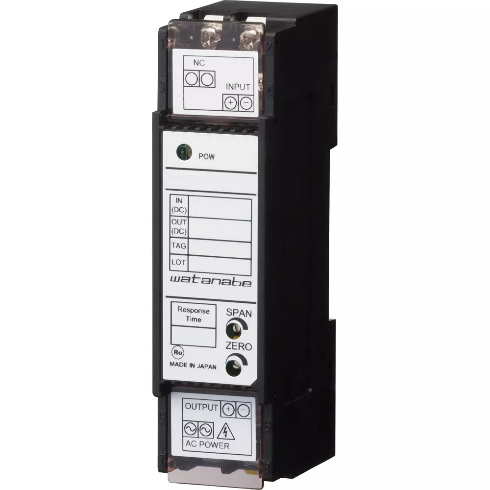 Watanabe Electric Micro Signal Isolation Converter AC 100 to 240 V Power Supply, TZ-1FA-B4L