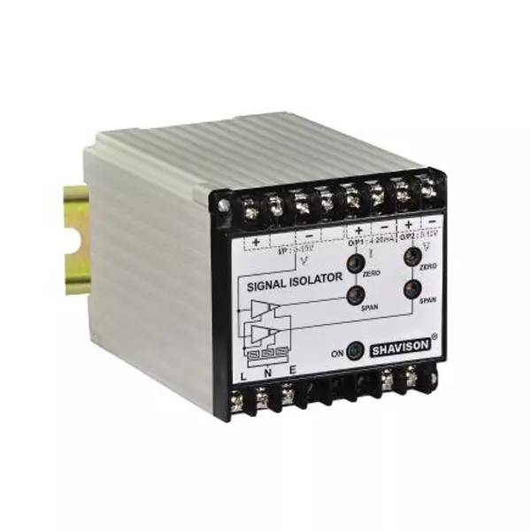 Shavison Dual Output Analog Signal Converter 0 - 10 V DC Output 1, 0 - 10 V DC Output 2 (18 ~ 36 V DC) Range, AS845-672