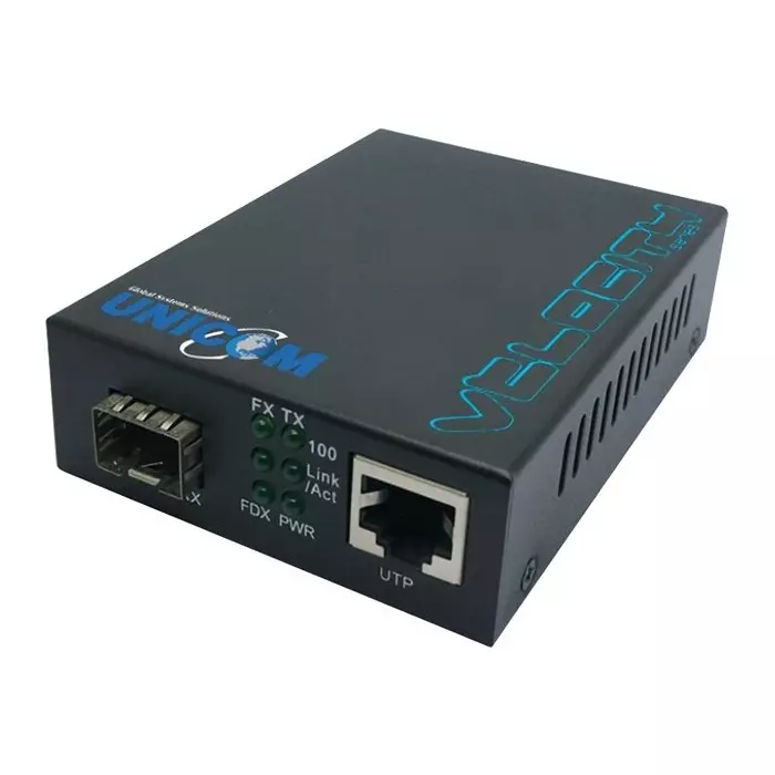 UNICOM Converter, 10/100/1000 Base-Tx To Sc/Lc, GEP-6301SFPC
