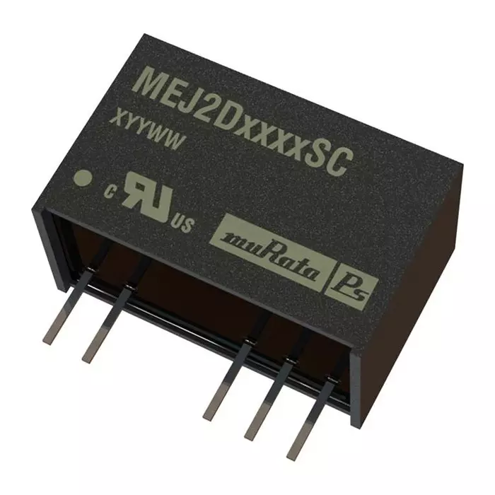 MURATA POWER SOLUTIONS Dc-Dc Converter, Medical, 2 O/P, 2W, MEJ2D1209SC