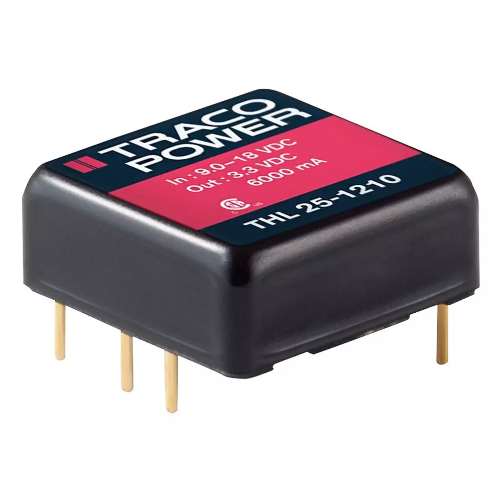 TRACO POWER Dc-Dc Converter, 15 V, 1.67A, THL 25-4813WI