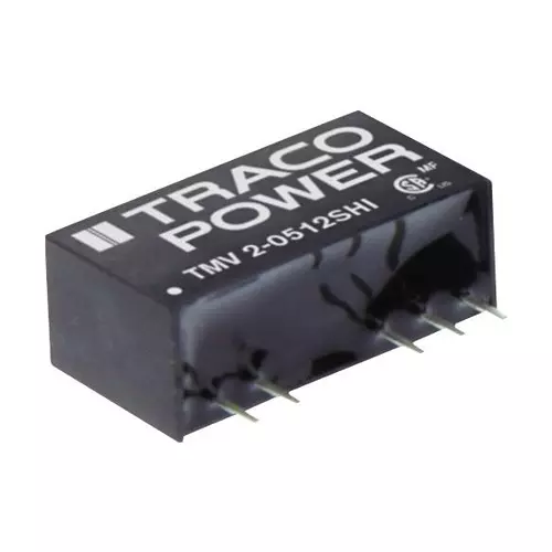 TRACO POWER Dc-Dc Converter, 2 O/P, 2W, TMV 2-0515DHI