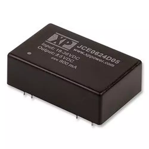 XP POWER Dc/Dc Converter, 6 W, +/-15 V, +/-0.2A, JCE0624D15