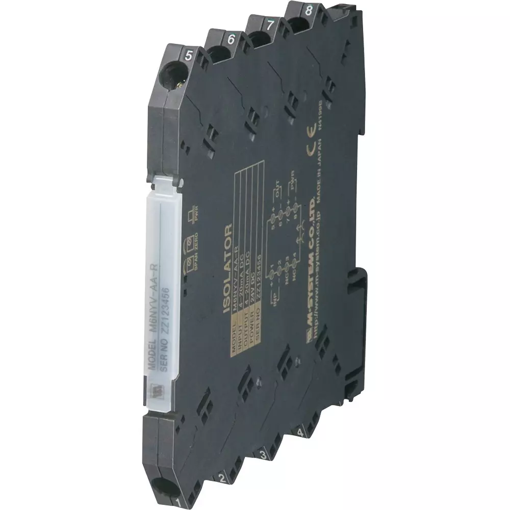 MG Distributor Converter 24 to 30 V DC (at no load) 4 20 mA (input resistance 249.5Ω) Signal, M6NDY-A-R