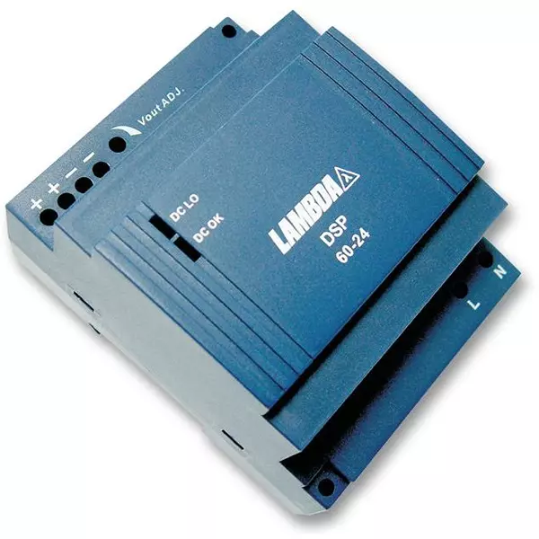 TDK-LAMBDA Psu, Din Rail, 12V, 4.5A, 54W, DSP60-12