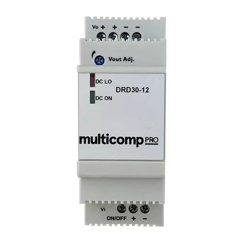 MULTICOMP PRO Dc-Dc Converter 1.5 kV Isolation Voltage ITE Power Supply Applications 30 W Output Max, MP-DRD30-12