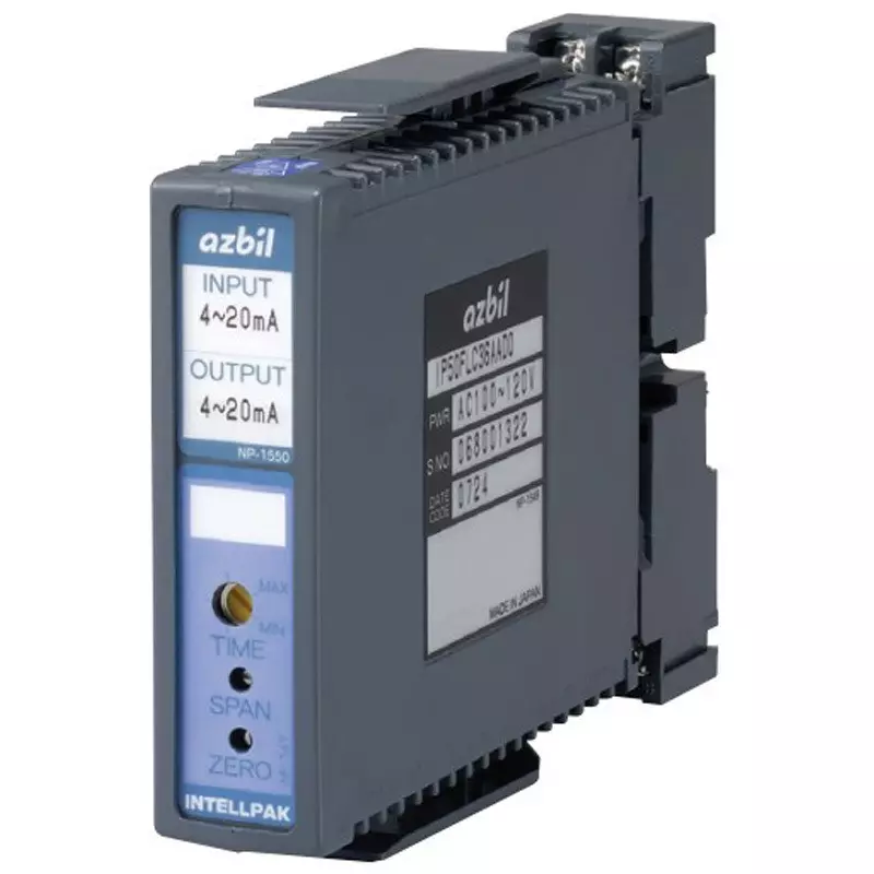 Azbil Intel Pack First-Order Lag Calculator AC 100/110/120 V (50/60 Hz) Power Supply Voltage, IP50FLC11AA00