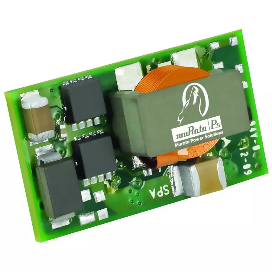 MURATA POWER SOLUTIONS Dc-Dc Converter, Non Iso Pol, 1 O/P, 15W, 3A, OKI-T/3-W40P-C