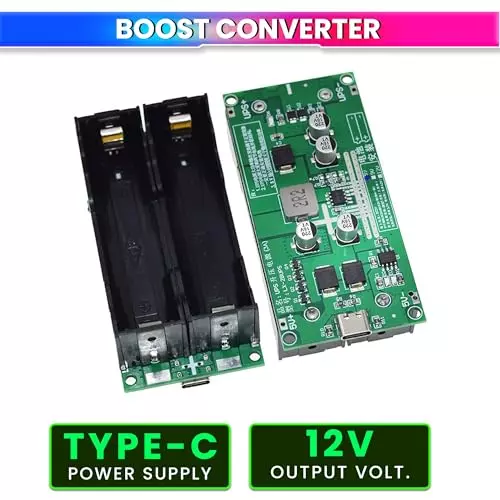 amicitech-battery-charging-dc-to-dc-boost-module-18650-type-c-input-5-12-v-converter-20-w-output-3-a-fast-charging-for-diy-power-supply-ups