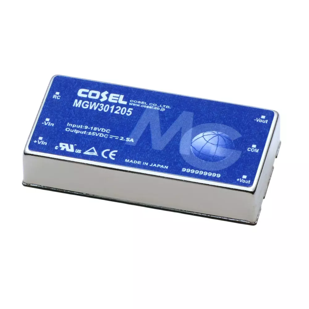 Cosel DC-DC Converter 30 W Output Power 2.5 Amp Output Current, MGW304805-GR