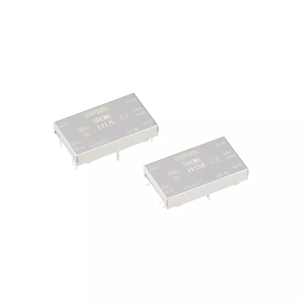 Cosel DC-DC Converter 6 W Rated Power Output, SUCW62415B