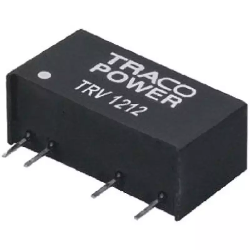 TRACO POWER 1 Output 5 DC V Output Voltage Through Hole Mount, TRV 1-0511
