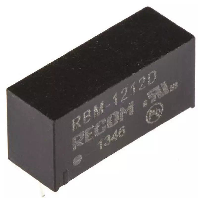 RECOM DC-DC Converter 1 W Rated Power ±41 mA Output Current, RBM-1212D (Pack of 30)