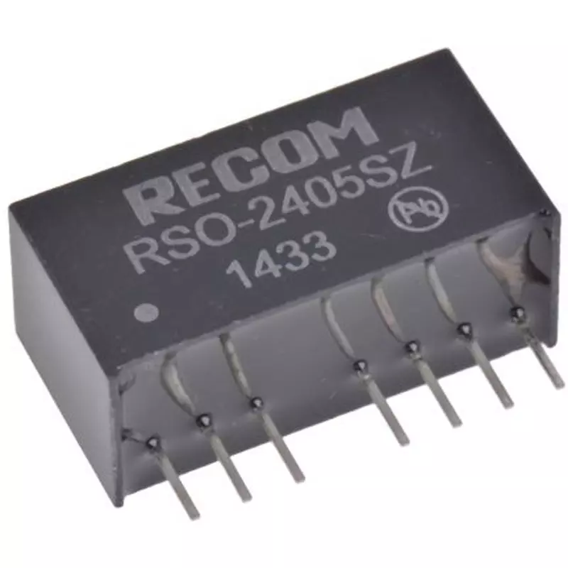 RECOM DC-DC Converter 1 W Power 200 mA Output Current, RSO-2405SZ