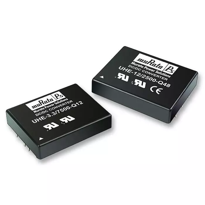 MURATA POWER SOLUTIONS Converter, Dc/Dc, 1O/P, 25W, 5V., UHE-5/5000-Q12-C