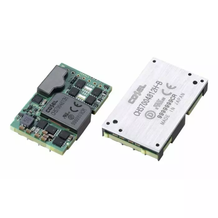 Cosel DC-DC Converter CHS 12V DC/ 58.5A Output 36-76 V DC Input 702W Through Hole +85°C max Temp -40°C, CHS7004812H-B