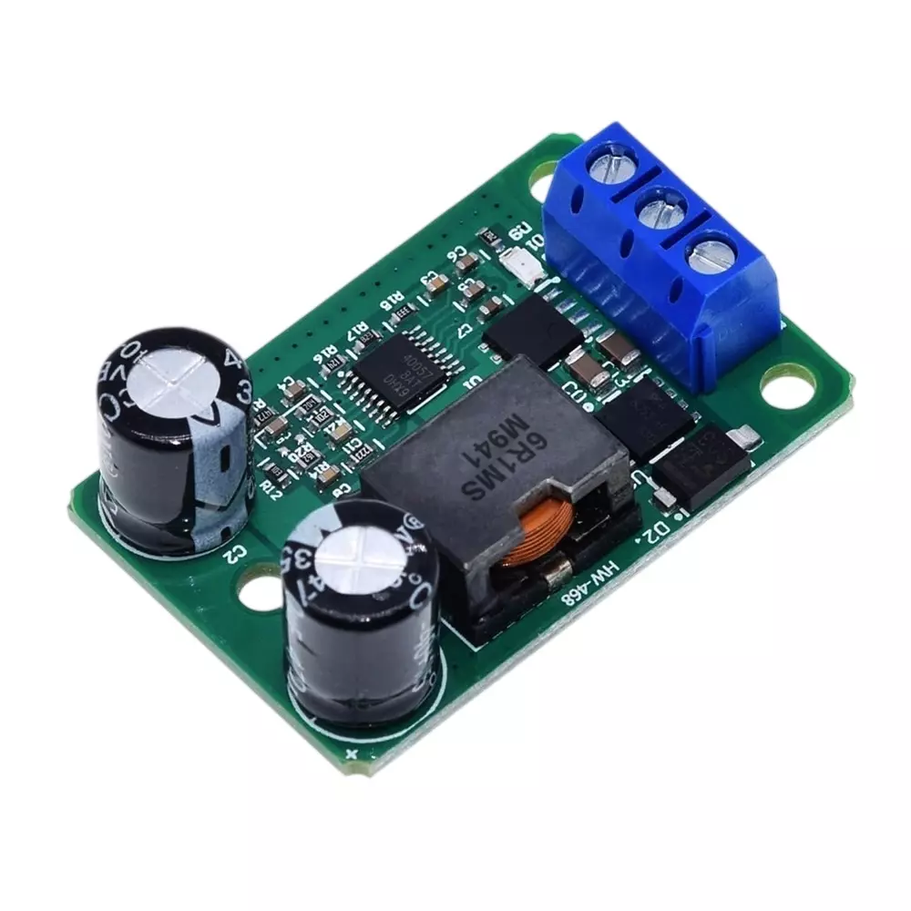 amiciSolar DC-DC Buck Converter Module 25 W 24 V/12 V to 5 V/5 A Step-Down Power Supply for LED Strips & Raspberry Pi