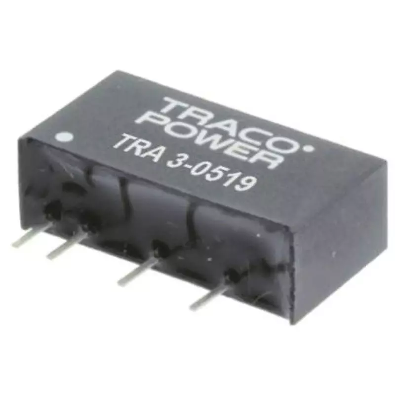 TRACO POWER 1 Output 15 DC V Output Voltage Through Hole Mount, TRA 3-0513