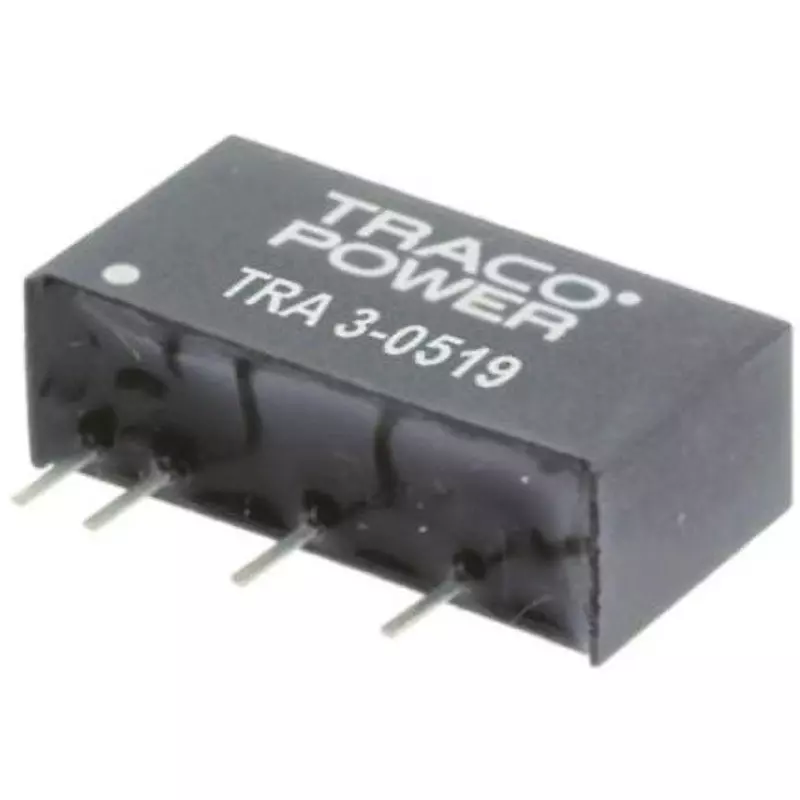 TRACO POWER 1 Output 12 DC V Output Voltage Through Hole Mount, TRA 3-1212