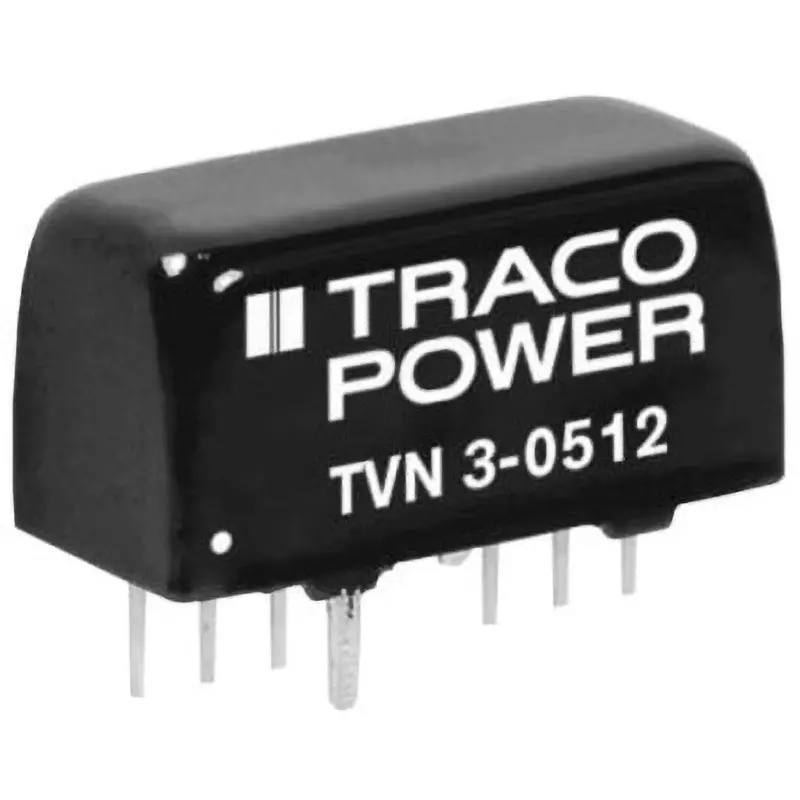 TRACO POWER 1 Output 9 DC V Output Voltage Through Hole Mount, TVN 3-0919