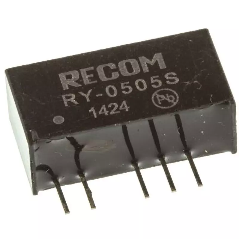 RECOM DC-DC Converter 1 W Rated Power 200 mA Output Current, RY-0505S