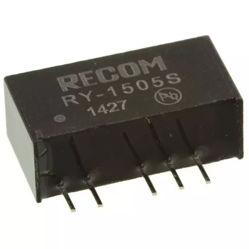 RECOM DC-DC Converter 1 W Rated Power 200 mA Output Current, RY-1505S
