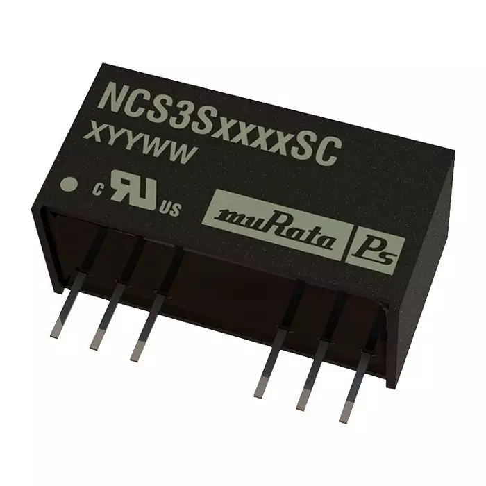 MURATA POWER SOLUTIONS DC-DC Converter, 5V, 0.6A, NCS3S4805SC