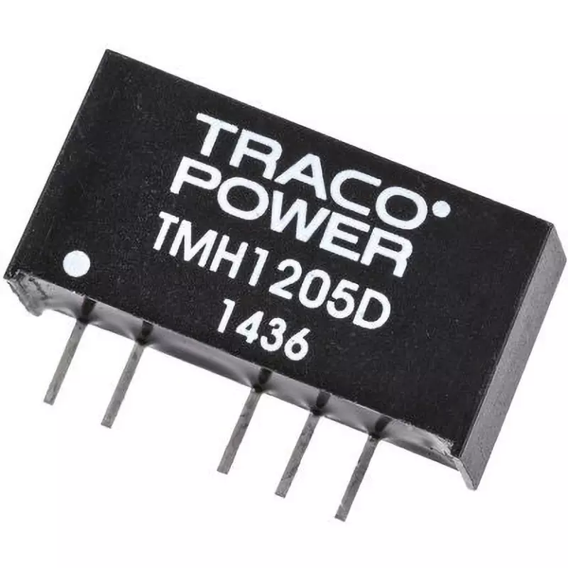 TRACO POWER AC/DC Converter 2.0 VA Rated/Max Power Output DC ±5 Rated Output Voltage DC 12 Rated Input, TMH 1205D