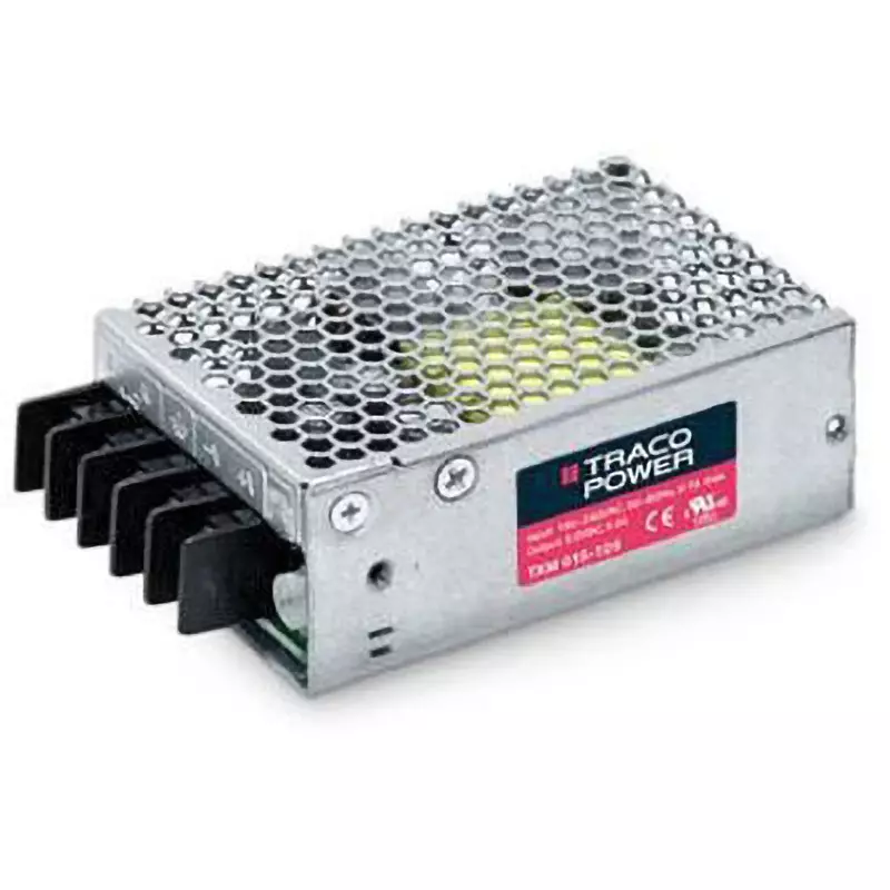 TRACO POWER AC/DC Converter 75.0 VA Rated/Max Power Output DC 15 Rated Output Voltage (Maximum) 5 Output, TXM 075-115