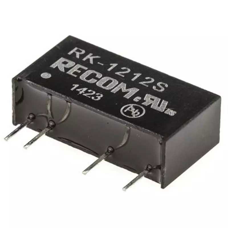 RECOM DC-DC Converter 1 W Power 84 mA Output Current, RK-1212S (Pack of 25)