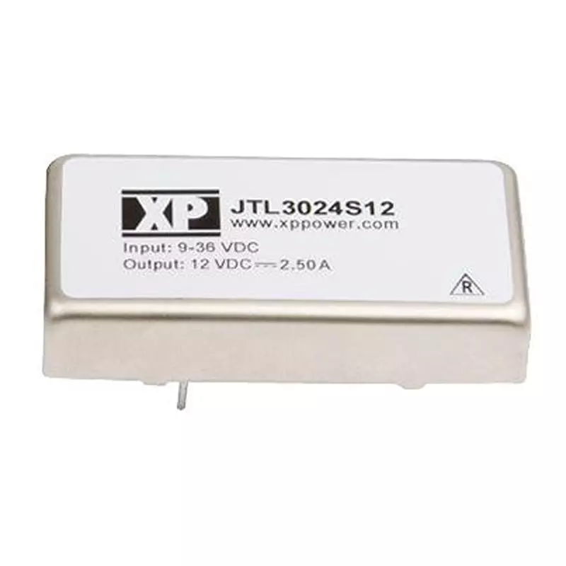 XP POWER Converter, DC/DC 30W, 12V, JTL3024S12
