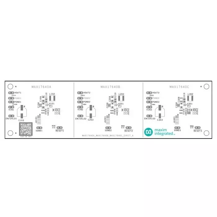 maxim DC-DC Converter Integrated maX17640AEVKIT# for maX17640AATA+ Converter,