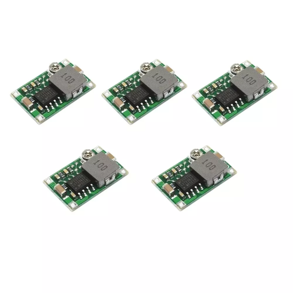 Invento Mini 360 DC-DC Voltage Converter 3 A Maximum Output Current DC 4.75-23 V Input Voltage, ISC 1617-3X (Pack of 5 Pcs)