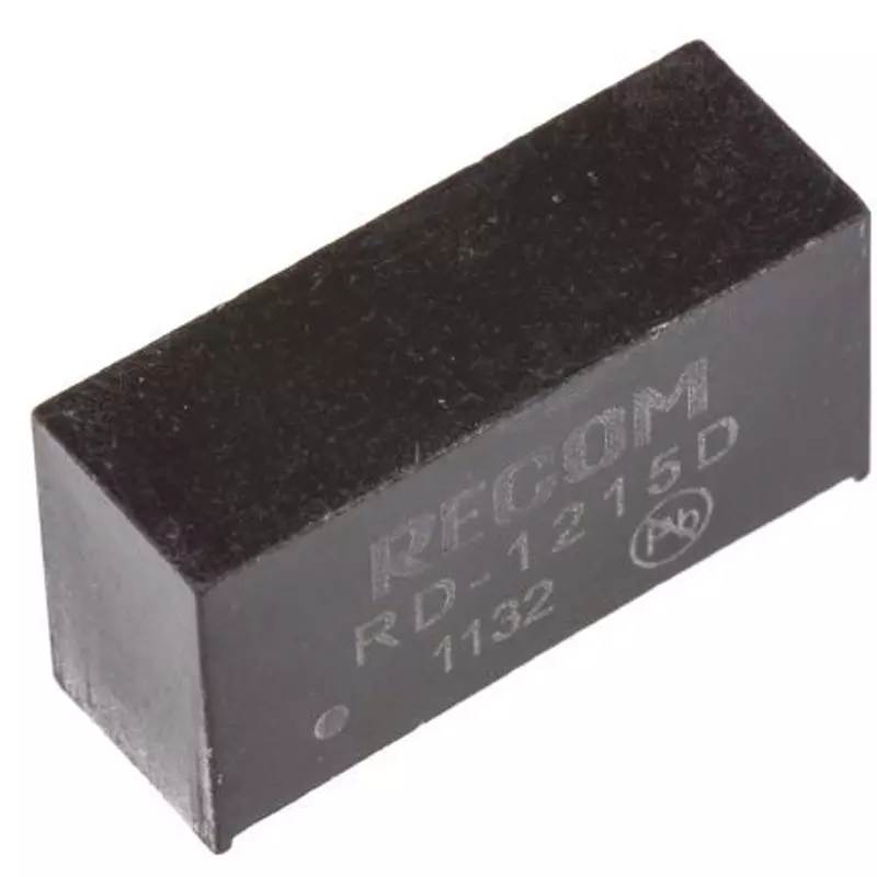 RECOM DC-DC Converter 2 W Power ±66 mA Output Current, RD-1215D