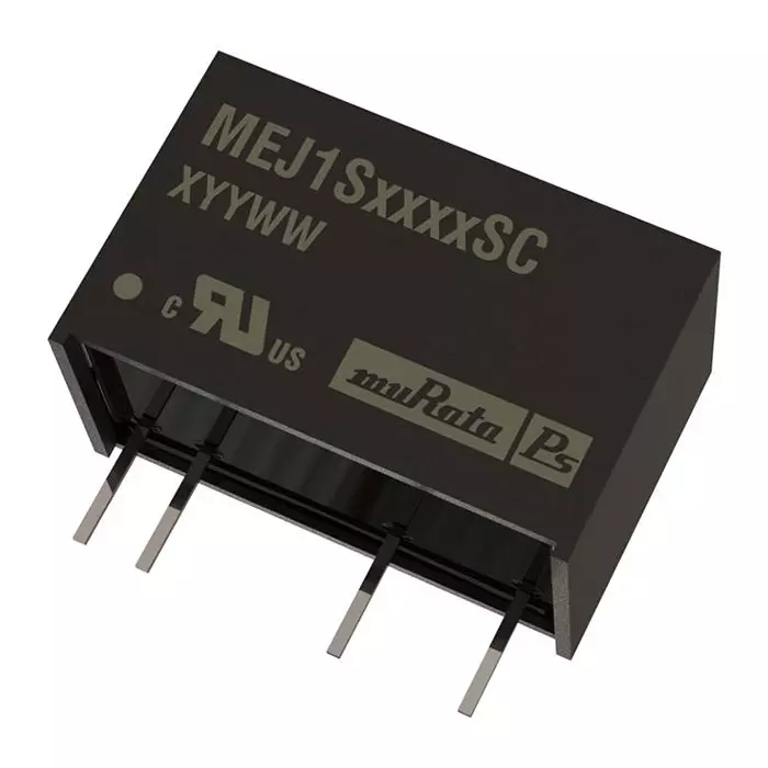 MURATA POWER SOLUTIONS Dc-Dc Converter, Medical, 5V, 0.2A, MEJ1S0305SC