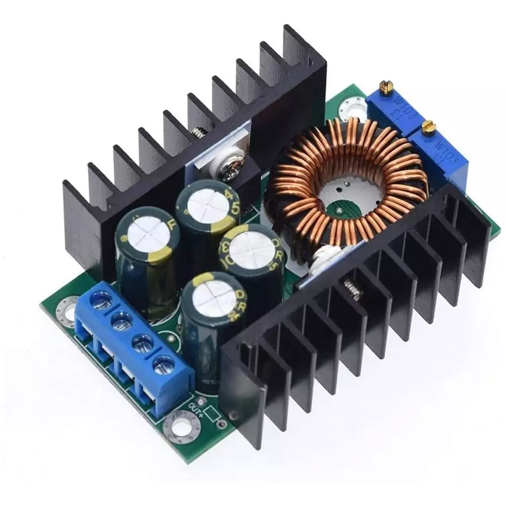 amiciSmart DC-DC Buck Convertor 300 W 5-40 V to 1.2-35 V Adjustable for DIY Application, DC-BUCK-300