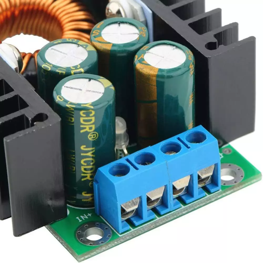 amiciSmart DC-DC Buck Convertor 300 W 5-40 V to 1.2-35 V Adjustable for DIY Application, DC-BUCK-300
