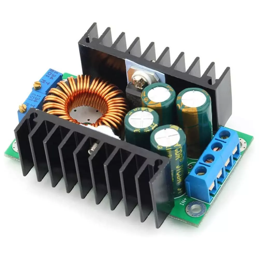 amiciSmart DC-DC Buck Convertor 300 W 5-40 V to 1.2-35 V Adjustable for DIY Application, DC-BUCK-300