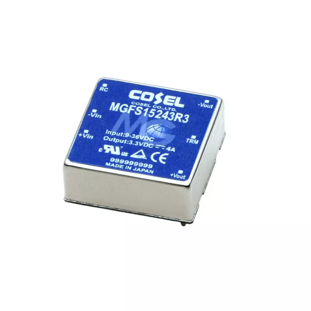 Cosel DC-DC Converter 15 W Output Power 1 Amp Output Current, MGFS154815