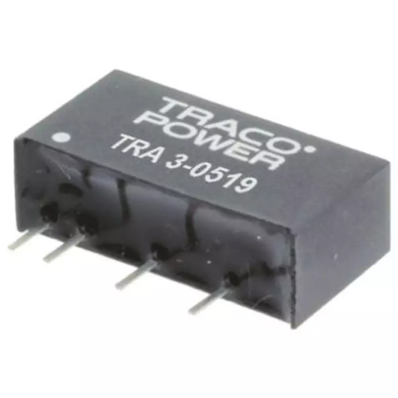 TRACO POWER 1 Output 9 DC V Output Voltage Through Hole Mount, TRA 3-1219