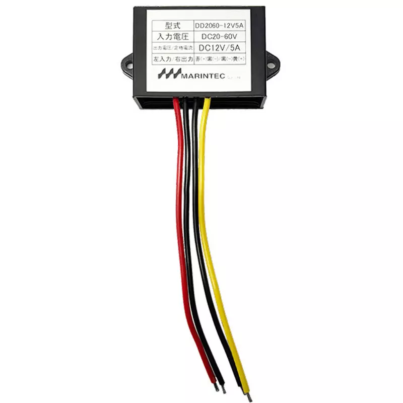 MARINTEC DC-DC Converter DC 20-60 V Input Voltage, DD2060-12V5A