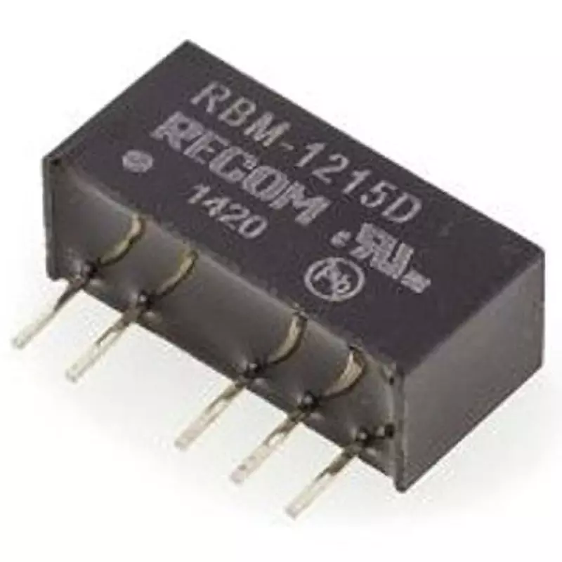 RECOM DC-DC Converter 1 W Rated Power ±33 mA Output Current, RBM-1215D (Pack of 30)