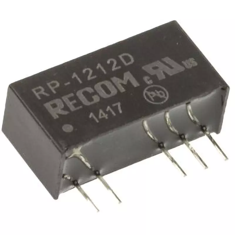 RECOM DC-DC Converter 1 W Rated Power ±42 mA Output Current, RP-1212D