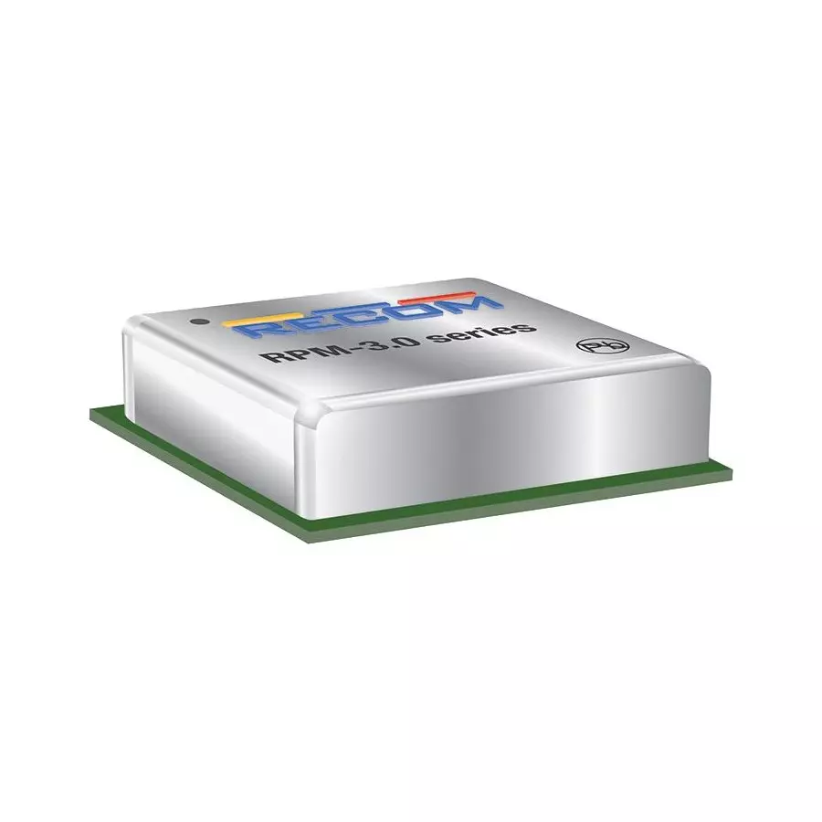 RECOM POWER DC-DC Converter 1 Output 9.9 W Maximum Output Power, RPM3.3-3.0-CT
