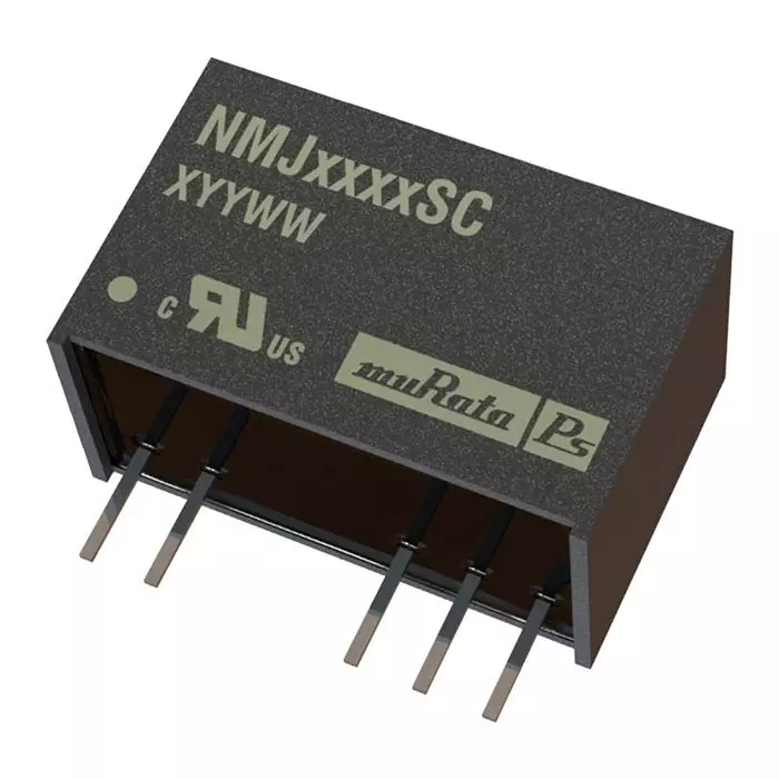 MURATA POWER SOLUTIONS Converter, Dc/Dc, Sil, 1W, +/-15V, NMJ1215SC